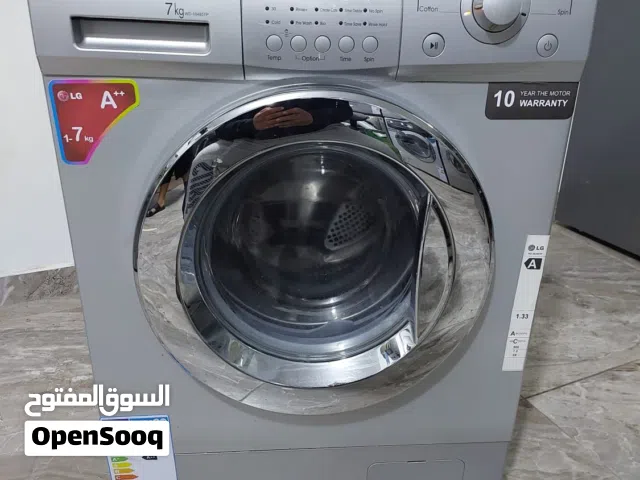 غسالة الجي 7 كيلو مستعمل بحالة الوكالة