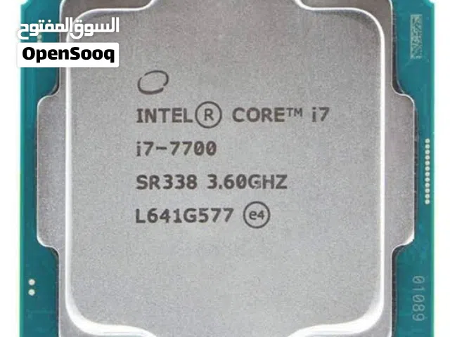معالج i7 7700 ممتاز للي ناوي يطور جهازه ويزيد الأداء