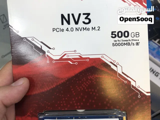 هارد ديسك Kingston NV3 1TB PCIe 4.0 NVMe M.2 SSD - جديد كرتونة