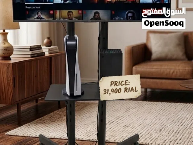 حامل تلفزيون 75 بوصة tv stand 75" / d