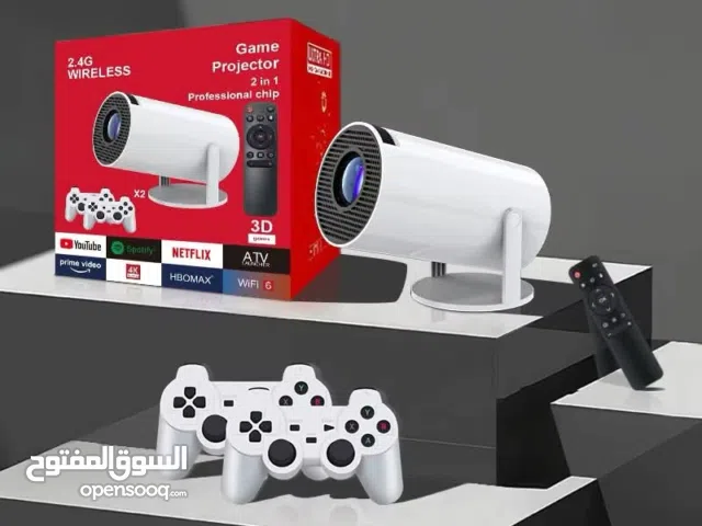 حوّل بيتك لساحة مباريات وألعاب حماسية بروجكتر الألعاب يمنحك تجربة مشاهدة ولعب مختلفة كليًا،