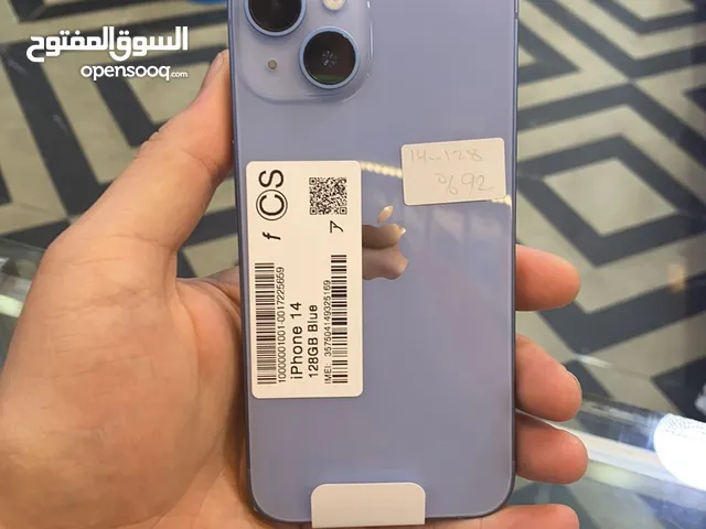 Iphone 14 used 128 GB ///// ايفون 14 عادي مستخدم 128 جيجا وكالة ومكفول كفالة تبديل باقل سعر بالمملكة