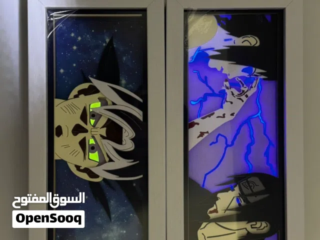 صناديق مع اضاءة متنوعة لاضافه لمسة جمالية