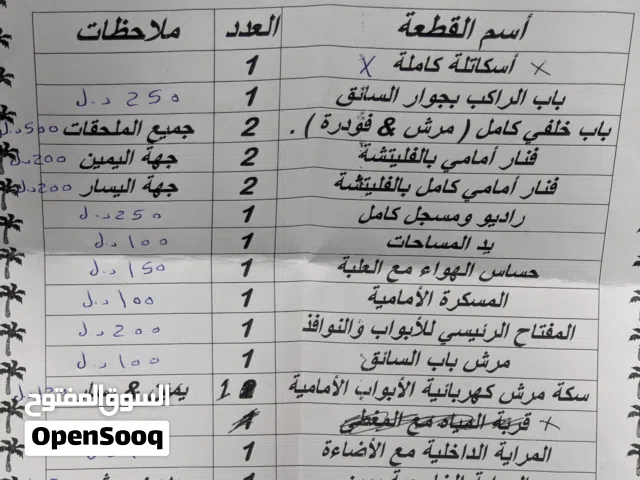 قطع غيار فولفو s80 T