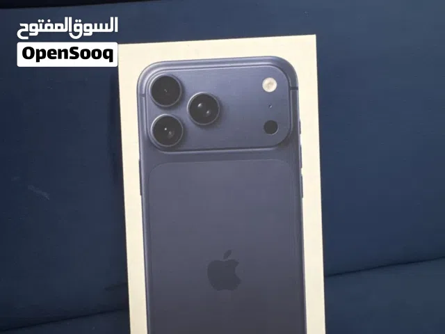 آيفون 17 برو ماكس 256 ج ب جديد بكرتونه مع الضمان سنه كامله للببع