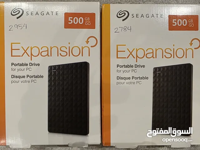 هاردسكات متنقل جديد الحجم 500GB