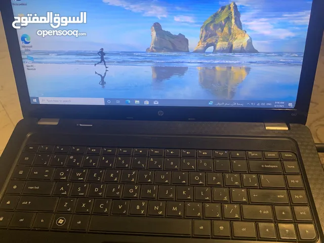 لاب hp g62 i5 شاشة 15،6
