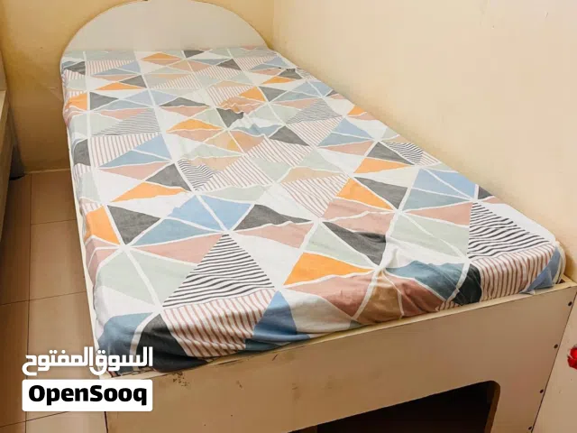 Single bed and Wardrobe