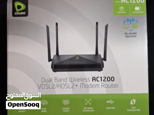 راوتر اتصالات AC1200 Dual Band (VDSL/ADSL) فائق السرعة - بحالة الزيرو