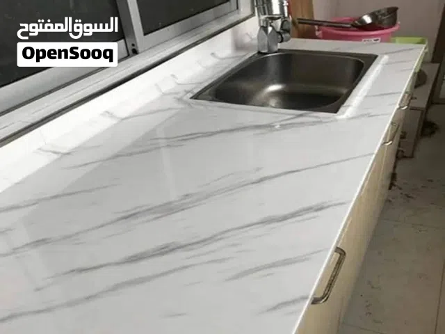رول ماربيلا رخامي للمجلى الرول_الكبير فقط ب 3.5 دنانير 3 متر ب 60 سم ذاتي التلزيق سهل التركيب للط