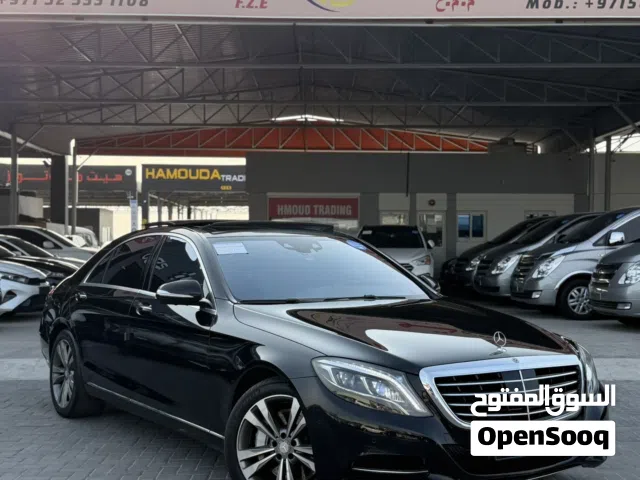مرسيدس بنز S500L 2015 وارد كوريا خالي صبغ ! S500L 2015 clean title no paint full options