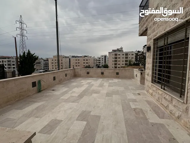 شقة #ارضيه ((فااارغه))مساحة مميزه للايجار في دير غبار #.. مع ترس و كراج خاص
