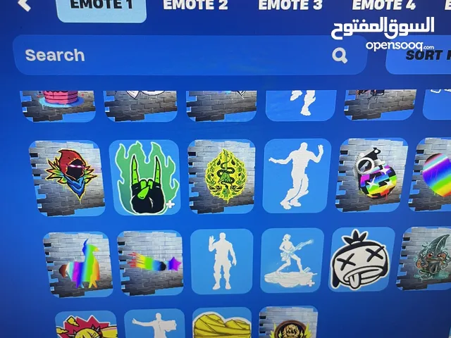 حساب فورت نايت نادر تقدر تشوف الصور