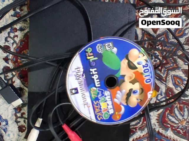 للبيع بلاي ستيشن استعمال خفيف وقليل مع هدية قرص سوبر ماريو
