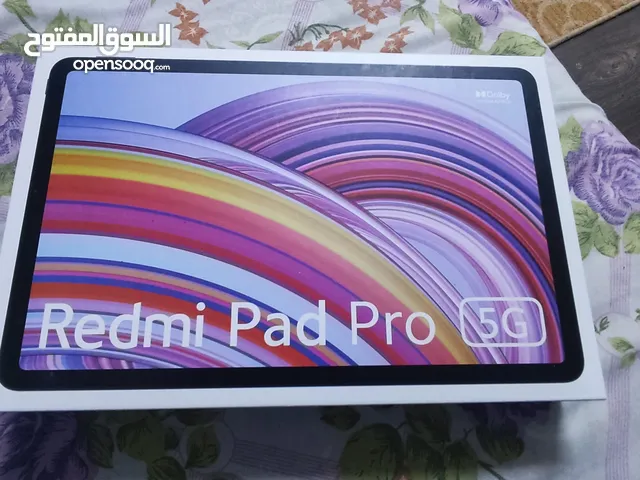 ريدمي باد برو 5G  مساحة داخلية 256 جيجا بايت  رامات 8 + 8 جيجا بايت فتحة ميموري كا