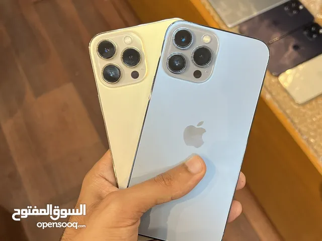 ايفون 13 بروماكس 256GB نسبه البطاريه 93% مع ضمان اسبوع