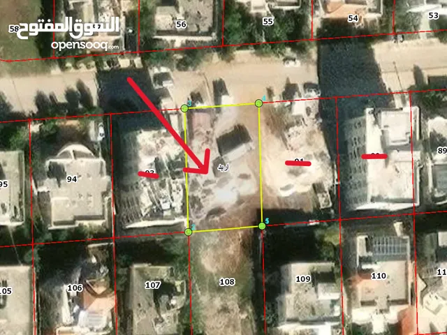 للبيع قطعة ارض لقطة في اجمل مناطق اربد عروس الشمال بين دوار الشهيد معاذ الكساسبة وميدان الشهدا