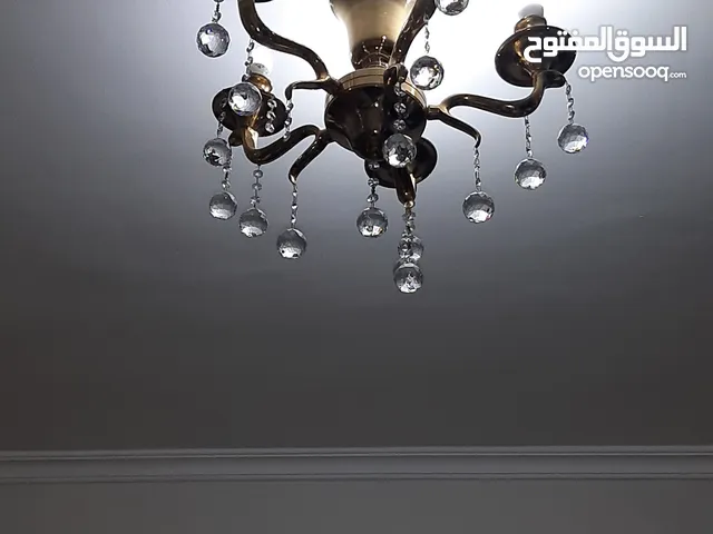 عدد2 نجفه مذهب بالكرستال بحاله جيده جدا علي شكل ثعبان ثلاثه زراع