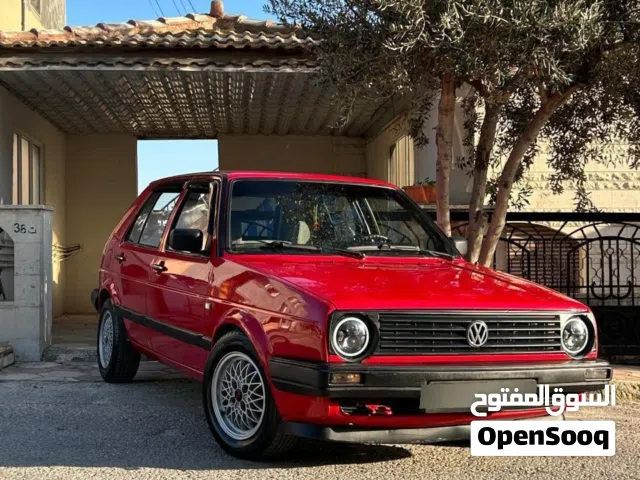 1990, Volkswagen, Golf MK, Standard