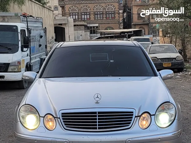مرسيدس E 350موديل 2006 بانوراما فتحتين سقف سياره وارد مضمون من اي عيب