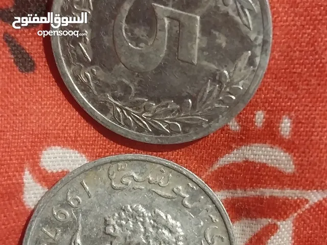 5 مليمات تونسية قديمة