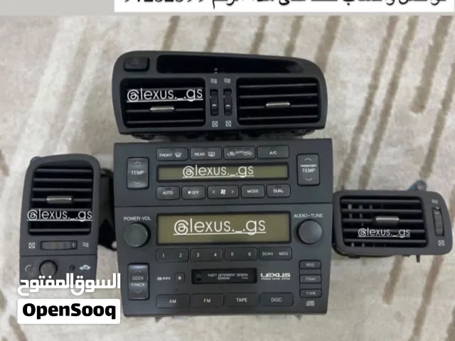 قطع غيار لكزس جي اس 300/400/430 من موديل 98 إلى 2004