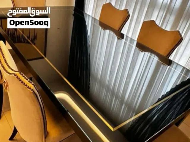 ميز طعام 6 كراسي نظيف جدا
