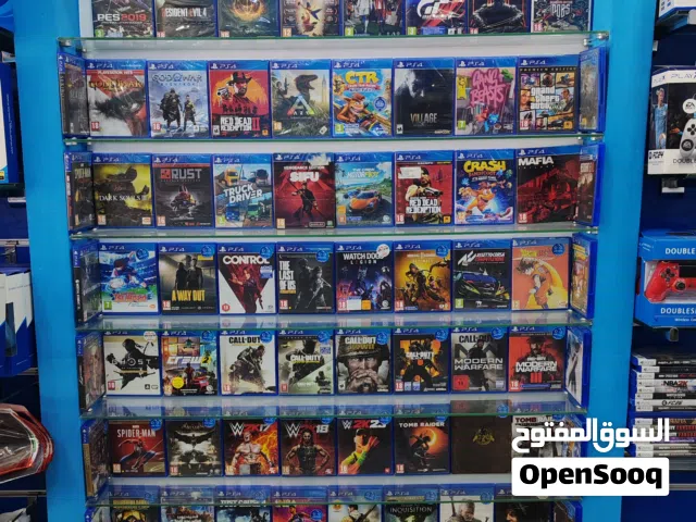 سيديهات بلاستيشن فور & فايف مستعملة مكفولة (( خدمة التوصيل لباب البيت ))