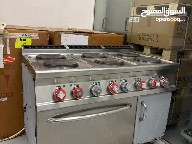 Lotus 6 Burner Induction Cooker with Oven