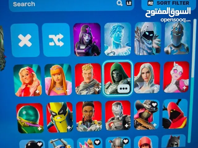 حساب فورتنايت سيزون 3 ( البروفيسور )