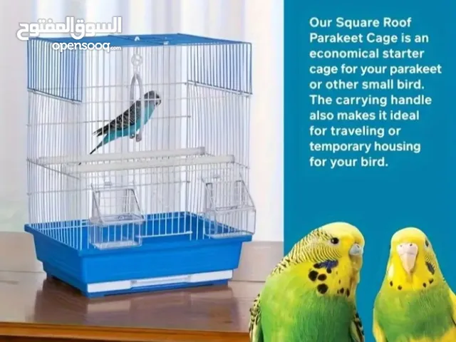 قفص للعصافير ومن افضل الاقفاص وياتي معه كل ما تحتاجه