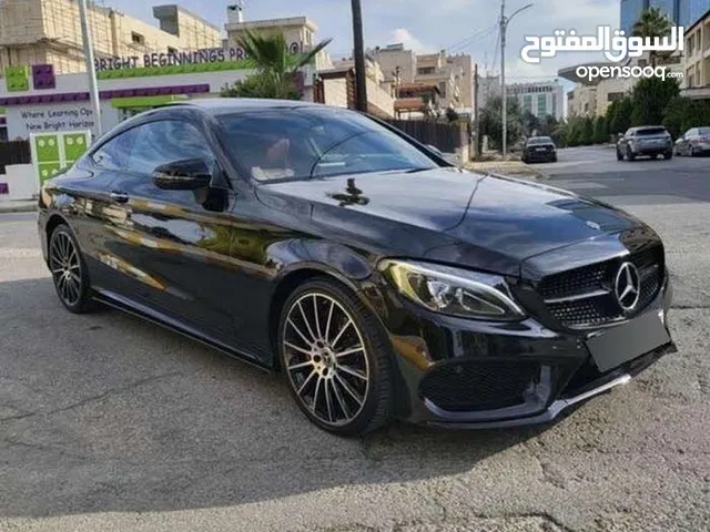 مرسيدس C180 كوبيه بحالة الوكالة AMG كت اصلي وارد غرغور