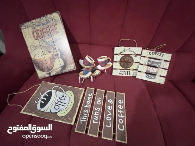 Coffee corner decorations.