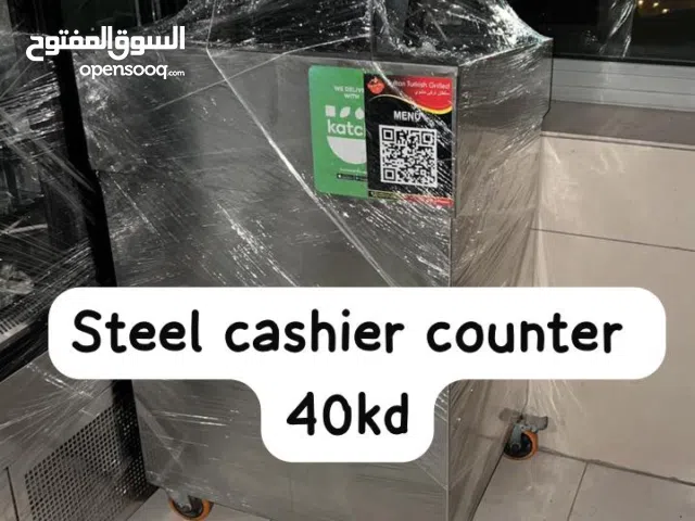 Steel cashier counter