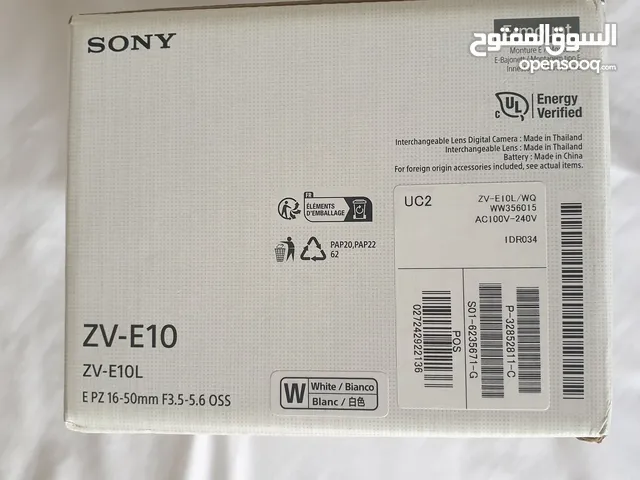 كاميرا Sony ZV-E10L أبيض (عدسة 16-50mm) – بسعر 2200 ريال فقط