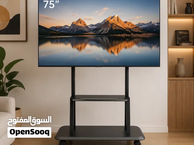 EASY MOUNT MOVABLE FLOOR TV STAND