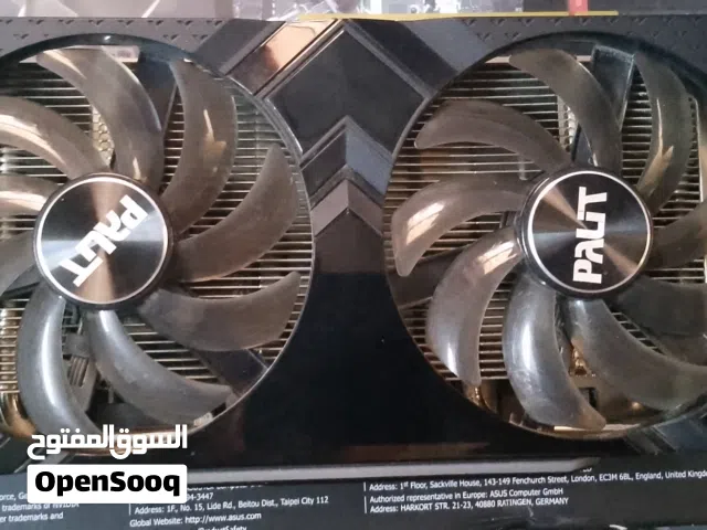 كرت شاشة Palit NVIDIA GeForce GTX 1660 Ti 6GB GDDR6 مستعمل شهرين