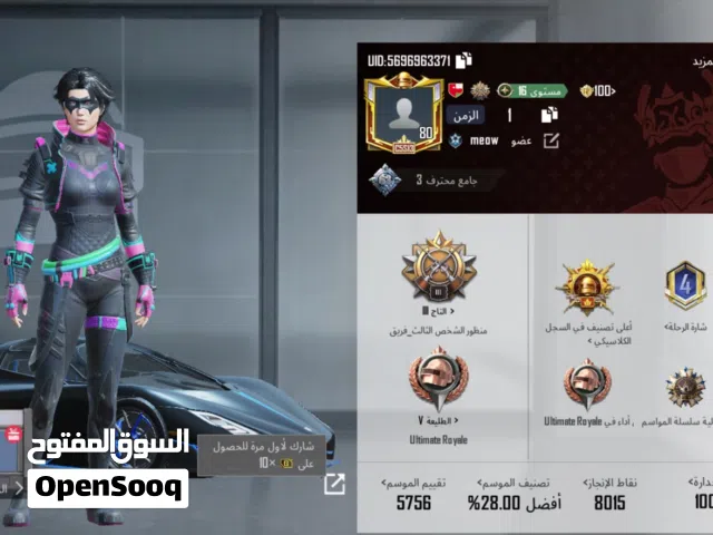 Pubg Accounts and Characters for Sale in Al Batinah