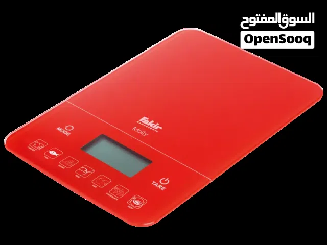 ميزان مطبخ رقمي فاكير مولي – أحمر شامل التوصيل من نيوتن ستورز وباقل الاسعار