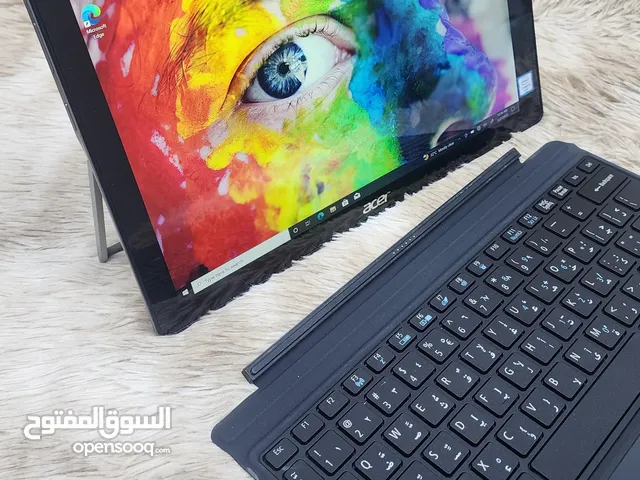 Acer laptop Processor i5-6th 2.30Ghz speed 8gb 256gb 2k Touchscreen detachable keyboard Type C port