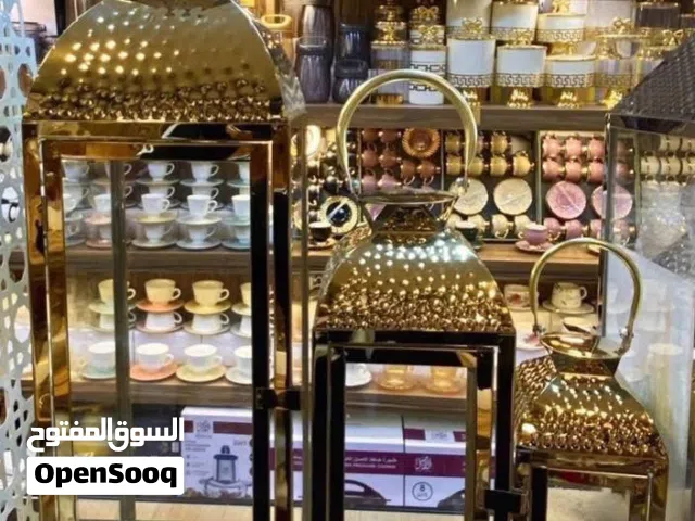 فوانيس ذهبي معدن