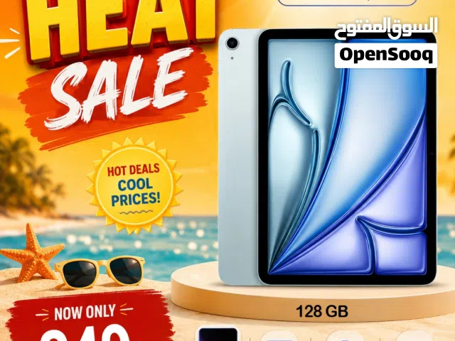 Brand New Apple iPad Air 11" M4 128GB – Special Offer 249 OMR Warranty Available