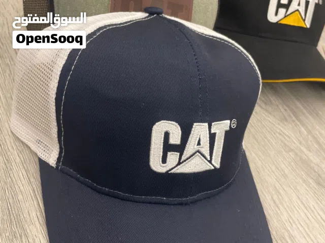 قبعات جديده مع باركود وختم من شركه cat