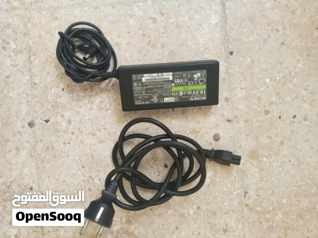 شاحن لاب توب سوني بحاله جيده جدا