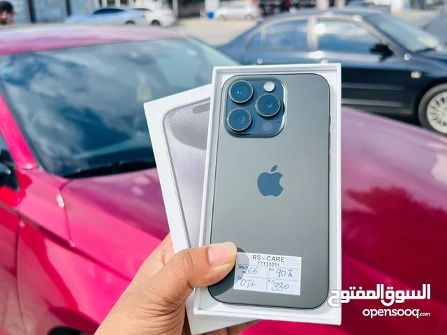 iPhone 15 Pro, 256gb Black Titanium Arabic