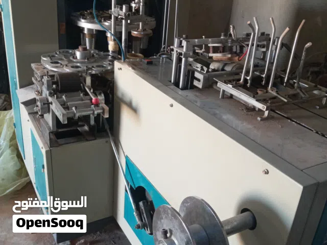 ماكينة اكواب ورقية طواسي كاخط