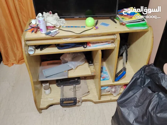 مكتبة كمبيوتر وسلالم بوحدة ادراج لسرير دورين