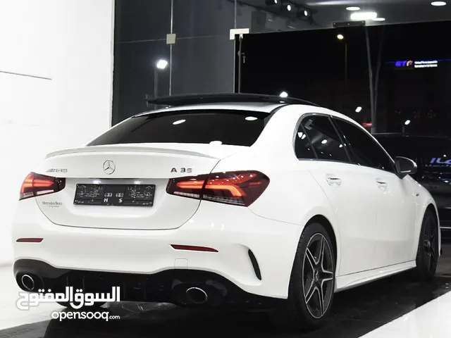 لعشاق السرعة والتميز مرسيدس A35 AMG توربو 2021 قمة النظافة - للبيع فقط
