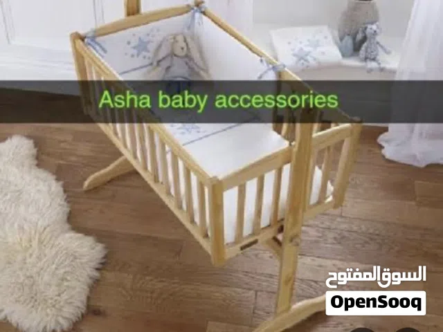 سرير اطفال شبه جديد بالمرتبه