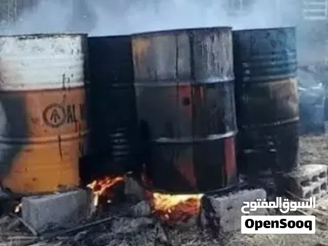برميل زفتة ساخنه